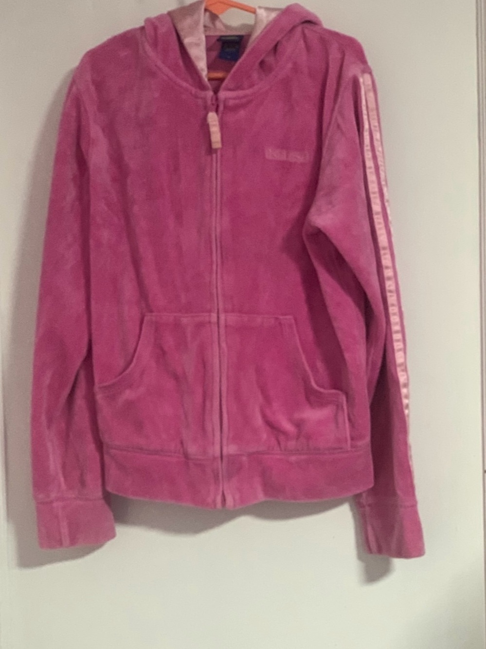 OshKosh B'gosh Plush Pink Hooded Zip Jacket